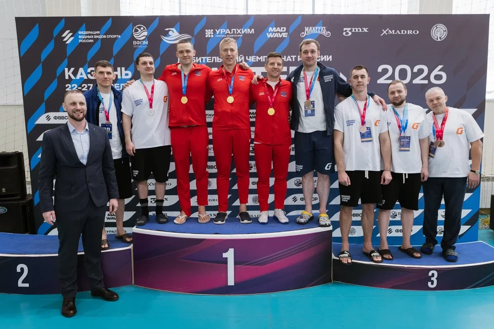 В Казани завершился «Любительский чемпионат России по водным видам спорта «Мастерс»